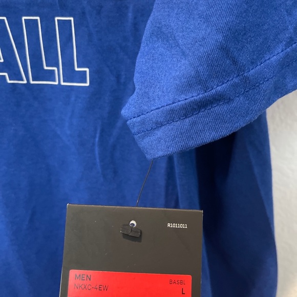 Nike Chicago Cubs MLB Blue Dri-Fit T-Shirt Men L - Picture 4 of 8